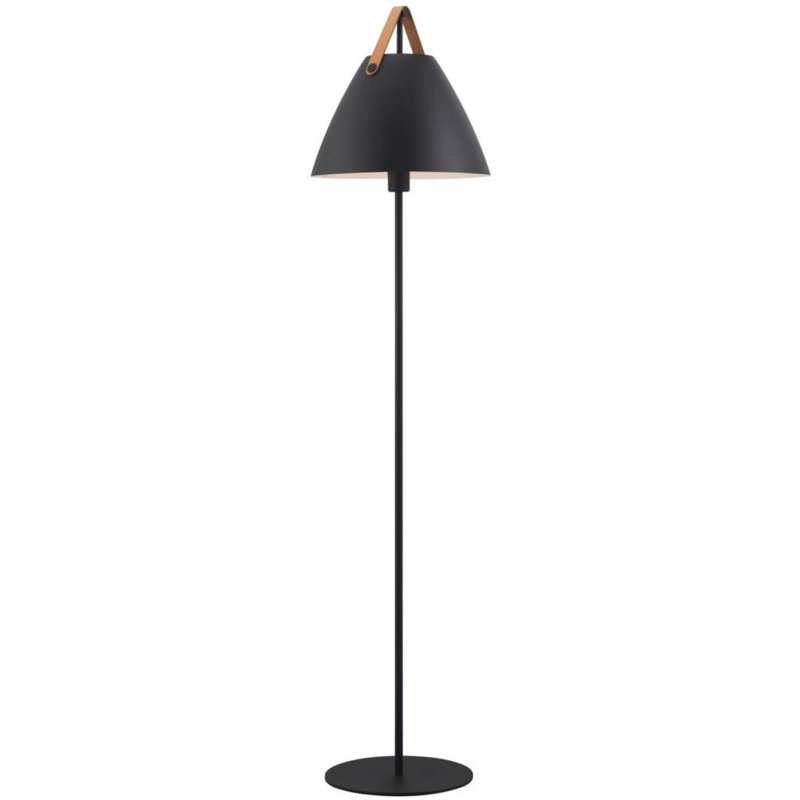 153.7cm Traditional Floor Lamp, Black