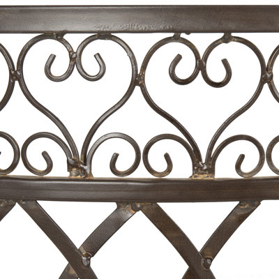 Yelverton Iron Outdoor Bench