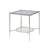 Glass Top End Table