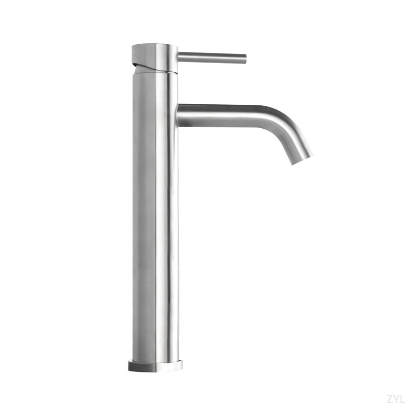 Robinet pour salle de bain pour salle de bain, Nickel brossé