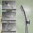 12 In Rainfall Shower System - Ceiling Mount, Rain Shower Heads With Handheld Spray, Thermostatic Shower Faucet Set Complete Shower Trim Kit With Rough-in Valve-103249214