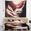 Paysage antilope avec tapisserie d'ombre brune-28503135