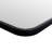 Trinity 22 in. x 32 in. Rectangle Radius Mirror-90628732