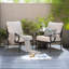 Chaise longue de patio avec coussins Armisha