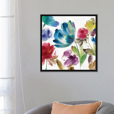 « sarcelle jardin ii », impression sur toile