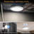 2 Pack Rechargeable Motion Sensor Ceiling Light Fixture with Remote, 6000mAh Battery Operated, 3 Colors, Dimmable, USB-C Charging, Cordless Closet Light, Auto/Night/ON Modes, 9 Inch