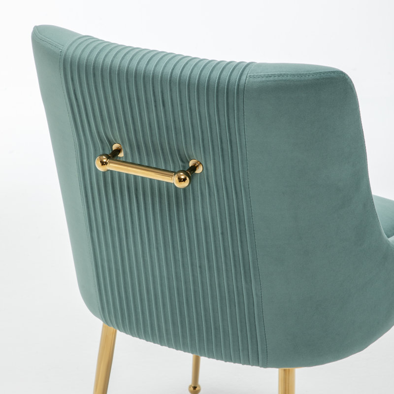 Chaise d'appoint Elian, Vert, 6