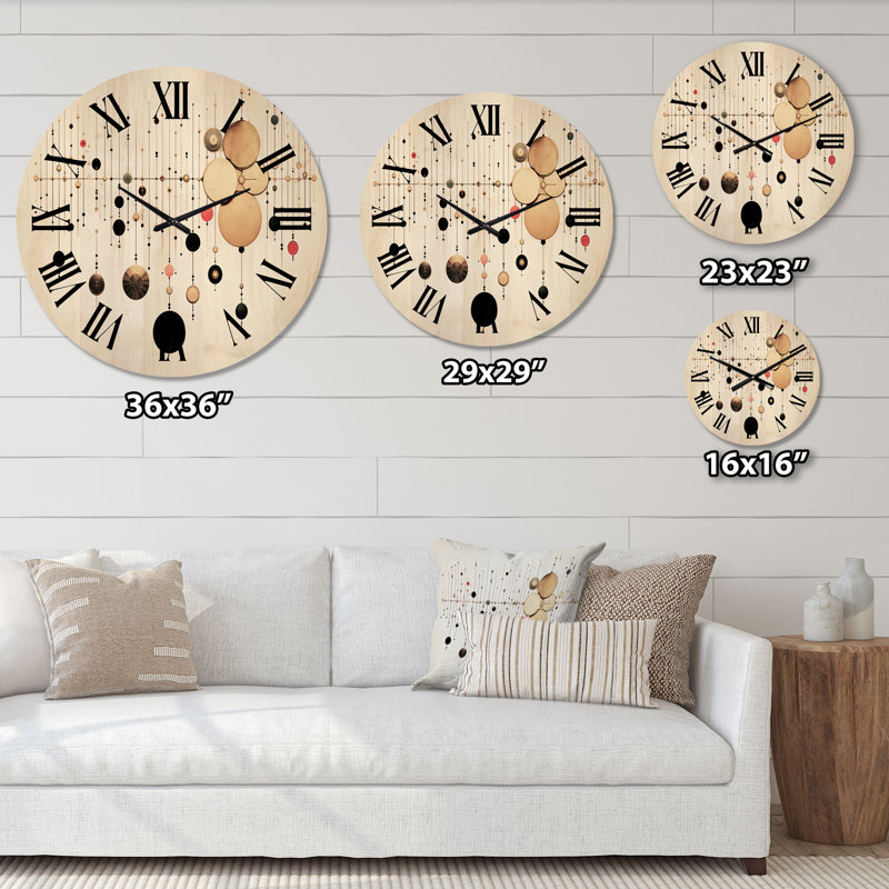 Horloge murale Pinnacle Full Moon City, Moyenne