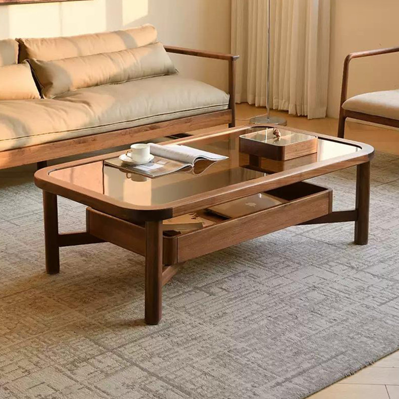 Modern minimalist style coffee table