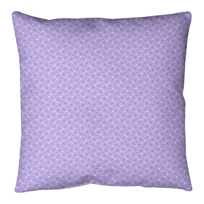 Coussin de sol à motif de treillis hexagonal Katelyn Elizabeth