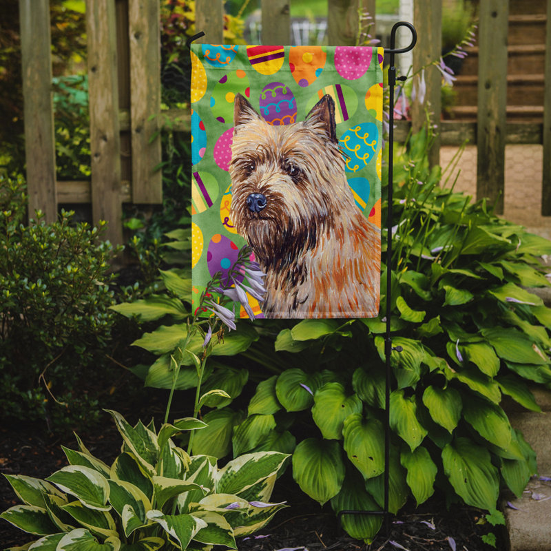 Drapeau de jardin Atara, Cairn terrier (beige et brun)