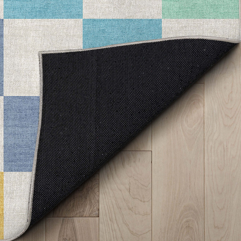 Tapis multicolore Kehr, Tapis de couloir 2 pi x 5 pi