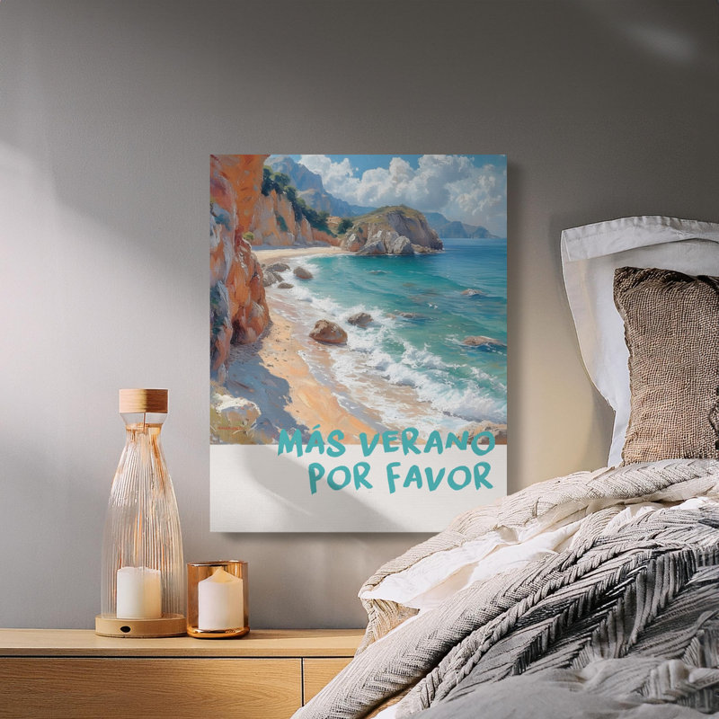 Beach Canvas, 8x10