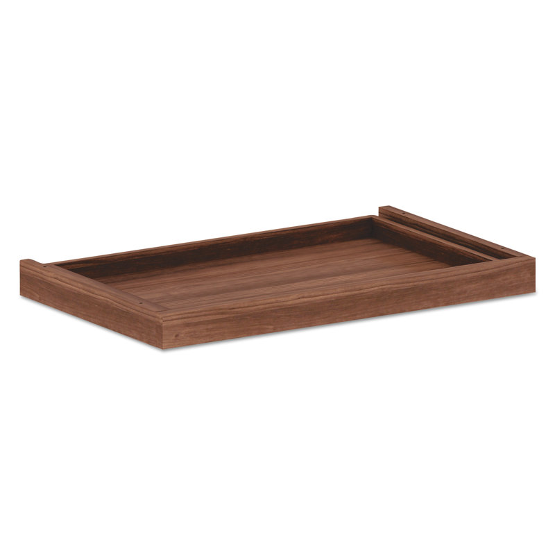 Modern Walnut 24.5'' Wide Desk Center Drawer