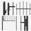 165 cm W Gate Fencing
