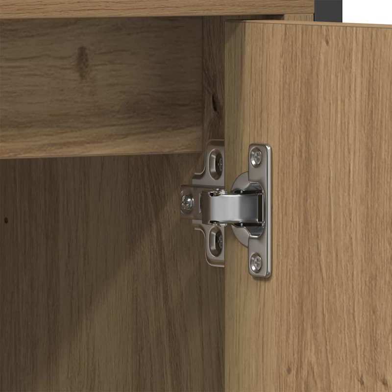 Bathroom Furniture Set With Storage 2 Pcs 60 X 30 X 60 Cm, Natural