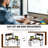 L-Shaped Metal Base Computer Desk-75185448