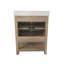 Meuble-lavabo 24 po avec lavabo encastré et tablette de rangement ouverte Canita-1436592729-1436592728