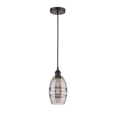 Mini-luminaire suspendu 1 lumière Edison Bettylou-616-G557