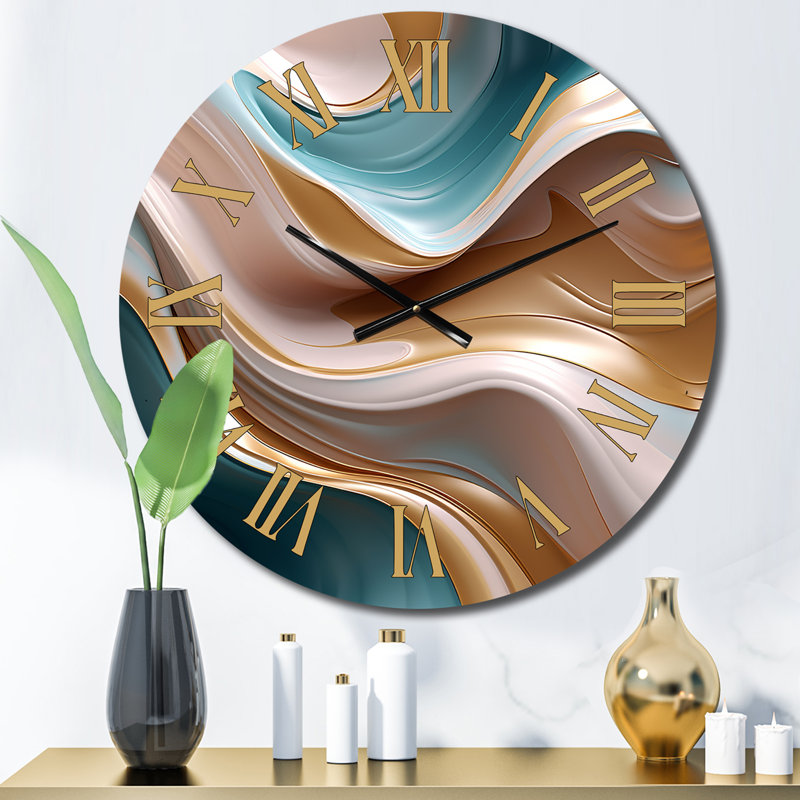 Metal Wall Clock, Medium