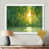 White Picture Framed