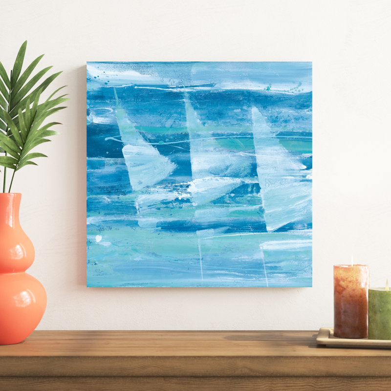 Voile d'été I bleu, H 20 po x l 20 po
