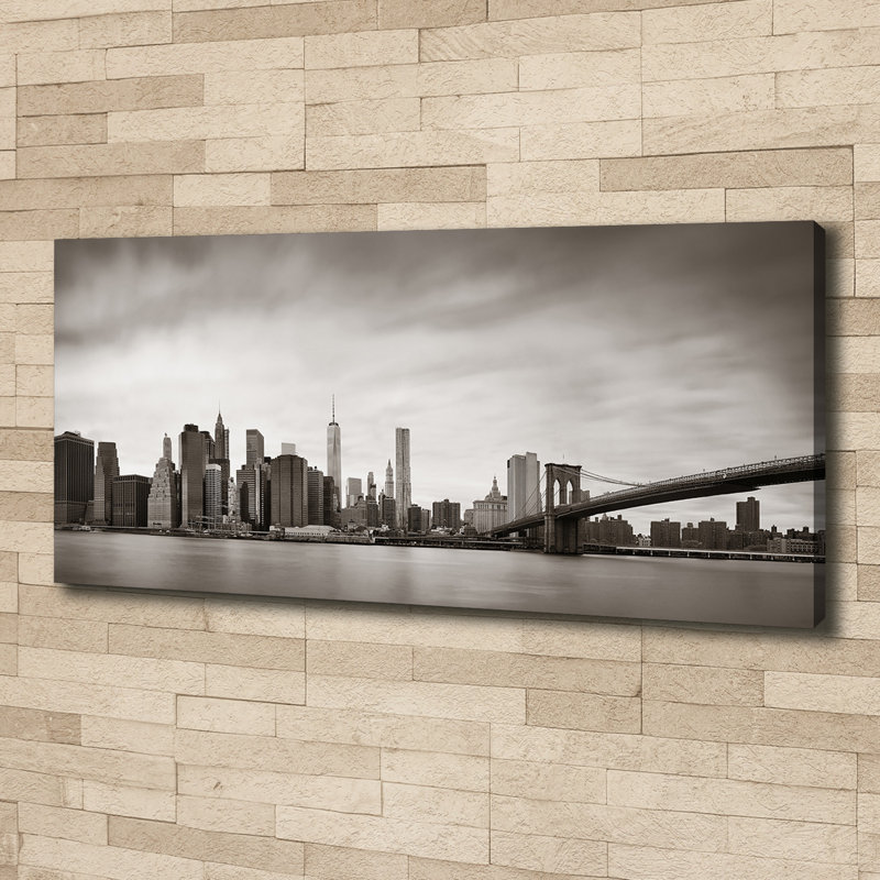 Manhattan New York - No Frame Print on Canvas
