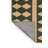 Machine Washable Trellis Green Area Rug-827653523