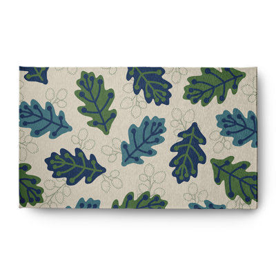 Chenille Floral Indoor Rug