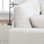 Canapé modulaire en velours côtelé de 120,47 po de largeur avec repose-pieds et deux coussins-1847270920