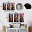 Bernese Mountain Majesty - ensemble de 3 décorations murales chien en métal-237368098