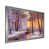 Impression argent sur toile encadrée