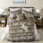 Piece Bedding Sets, Polyester King Rustic Stripe Comfort For Home