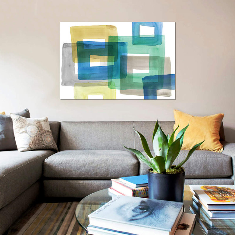 «Rodeo I», reproduction sur toile, H 40 po x l 60 po x P 1,5 po, Toile tendue, Pas de tapis