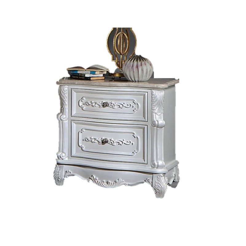 End Table Modern Nightstand Bed Side Table Solid Wood Nightstand