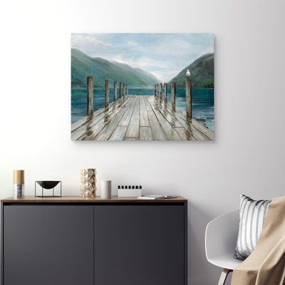 «Misty Morning», impression sur toile tendue