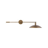 Lance Sconce-Burnished Brass Steel