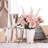 Set of 4 Mint Julep Cup Vases, Lacquered Silver Plated Brass Floral Containers, 4.5" H