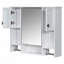 Armoire murale de salle de bain avec miroir-497815115