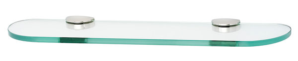 Tablette murale l 18 po Stinchcomb, Nickel poli, H 1,2 po x l 24 po x P 5 po