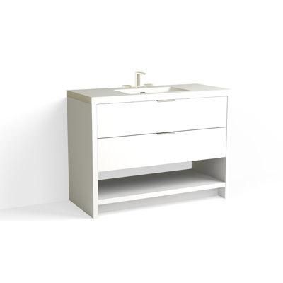 Vue 48" W Freestanding Single Bathroom Vanity