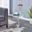 Table de bout en acrylique transparent Modern