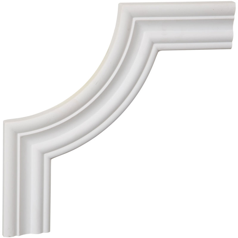Moulure d'angle Oxford l 10 po x H 10 po x P 5/8 po