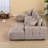 Large Multifunctional Sofas, Upholstered Design With Storage For Home