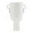 White Ceramic Vase with Handles-1183885163