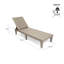Chaise longue inclinable 74 po Highlawn-1911876807