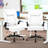 Ergonomic Faux Leather Home Office Chair-1873128967