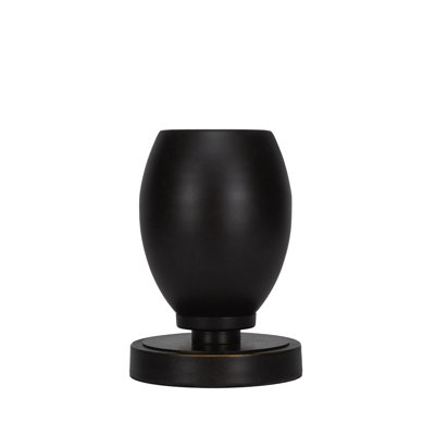 Lannah Accent Lamp Shown With 5" Oval Metal Shade
