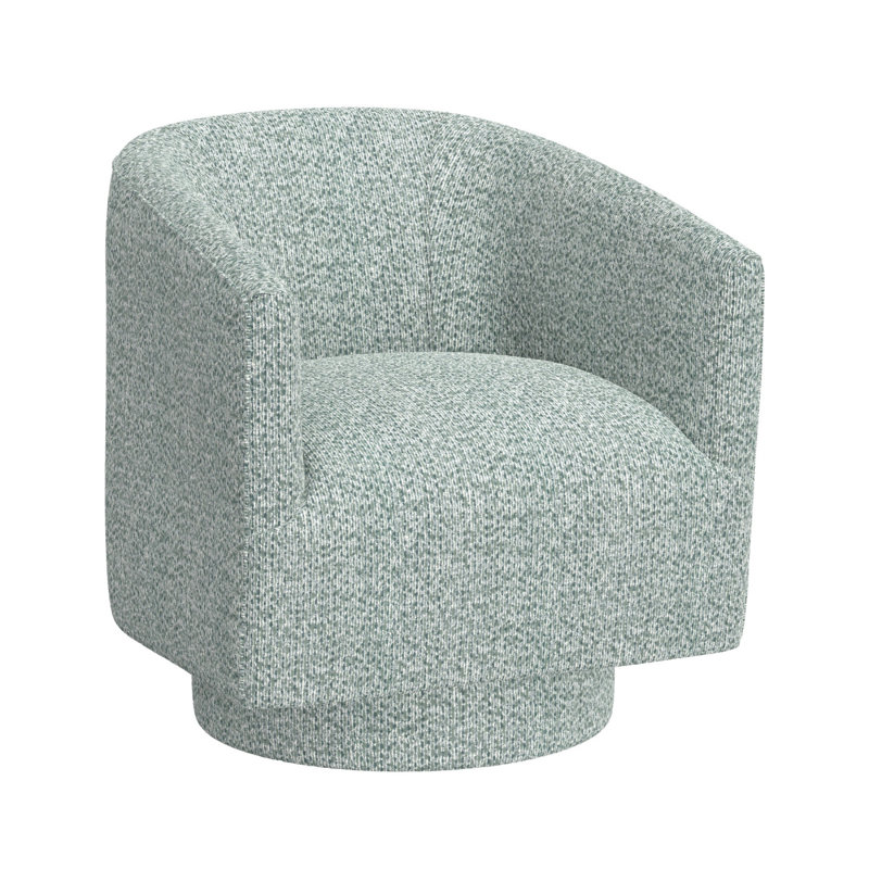 Blue Swivel Accent Chair, Blue