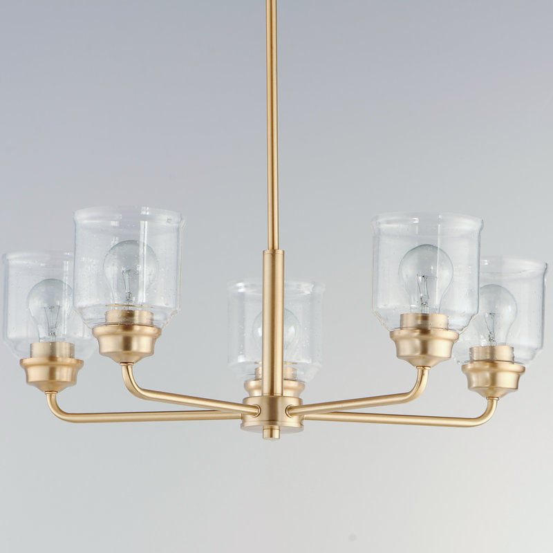 Lustre classique unique à 5 lumières Freijoo